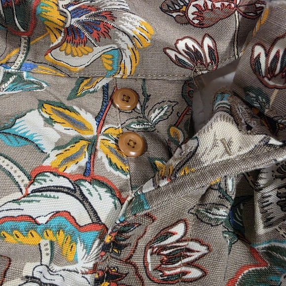 Banana Republic linen Floral Patterned Women's Shorts - Picture 13 of 15